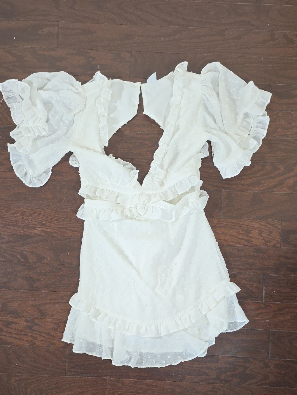 Angel Biba cut-out mini sun dress